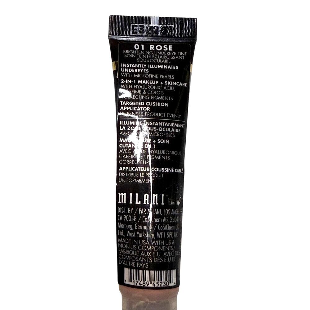 Milani Conceal & Perfect Face Lift Collection Undereye Brightener 01 Rose .2FLOZ - Picture 3 of 7